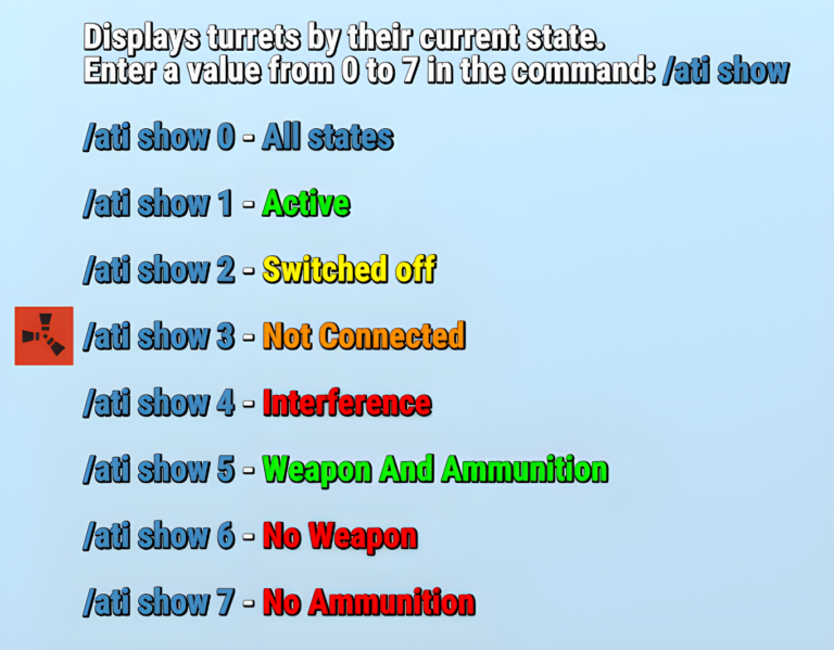 Auto Turret Interference & Settings Rust Plugin | Digital Market Play
